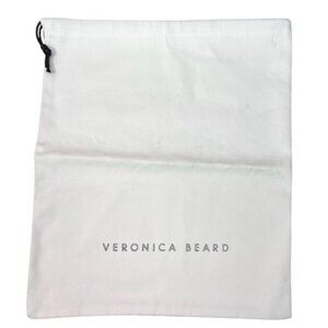 Veronica Beard Dust Bag in White 11.75” x 13.5”